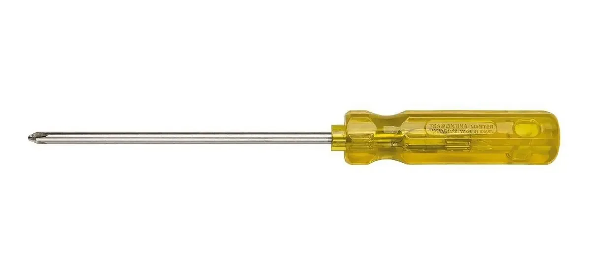 Chave Fenda Tramontina Masterplus Ponta Cruzada 1/4x6 Aço