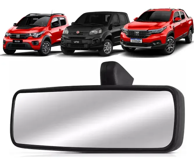 Espelho Retrovisor Interno Cor Preta Fiat Palio Uno