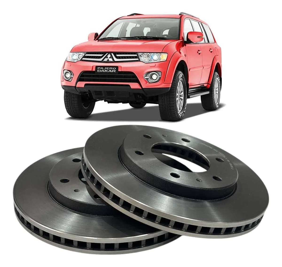 Par Disco Freio Pajero Dakar 11/16 Capa0799