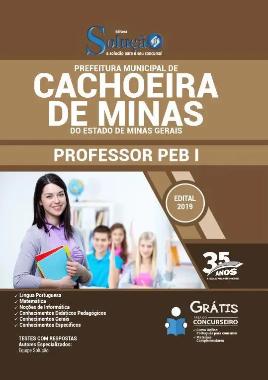 Apostila Cachoeira De Minas Mg - Professor Peb I