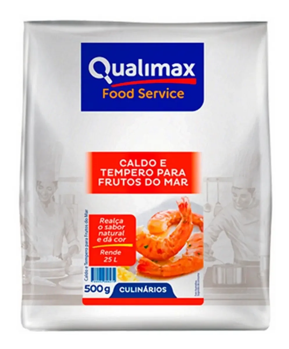 Caldo E Tempero Qualimax Frutos Do Mar