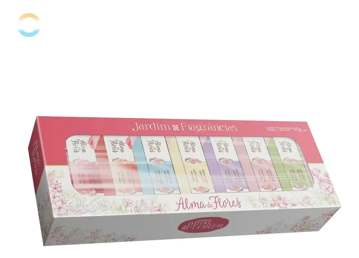 Sabonete Memphis Alma Flores 40g Com 7un