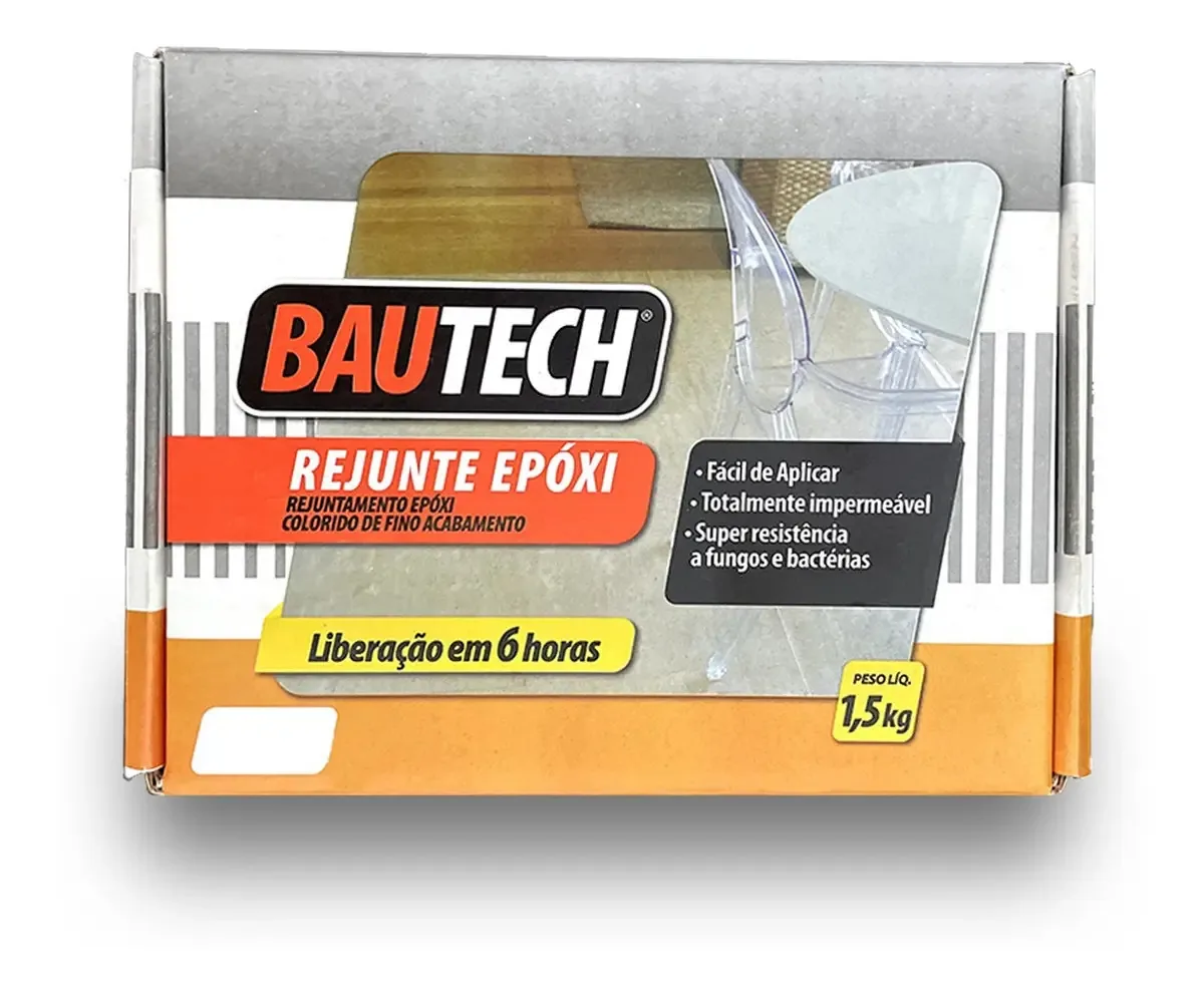 Rejunte Epoxi Bautech 1,5kg Cor Cinza