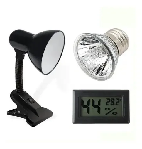 Combo Aquecimento Uva Uvb Aquaterrario Tartaruga Lâmpada