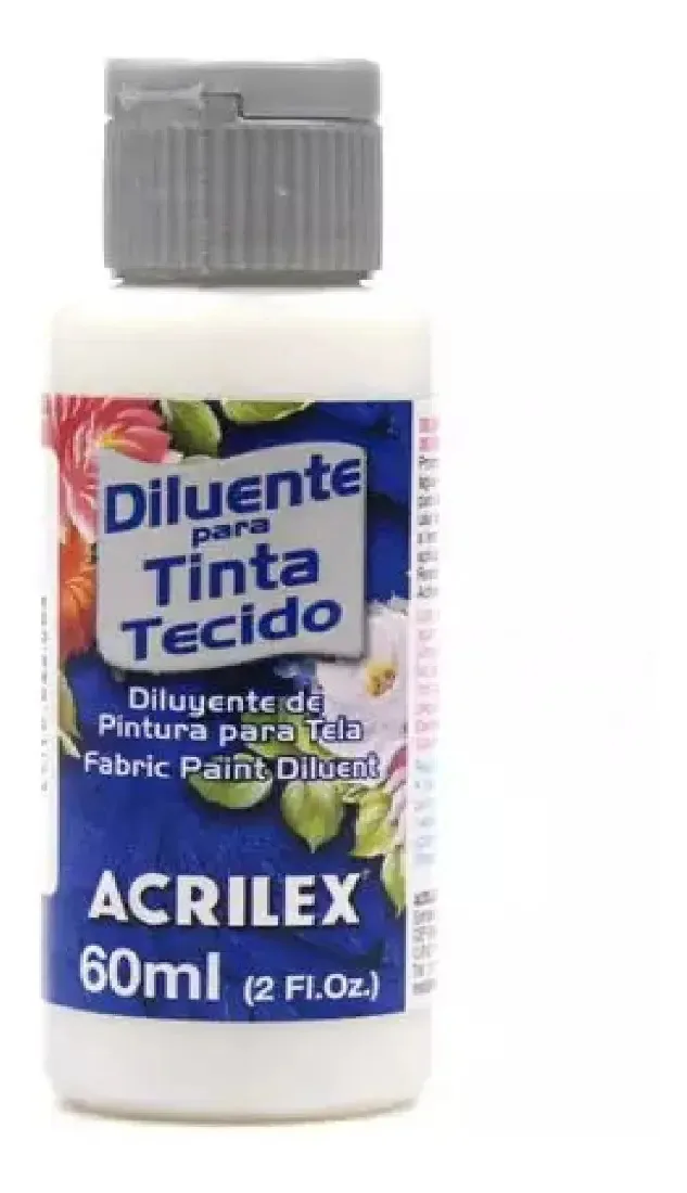 Diluente P/tinta Tecido 60ml
