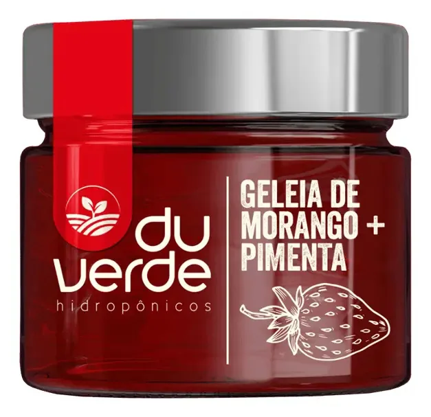 Geleia De Morango Com Pimenta