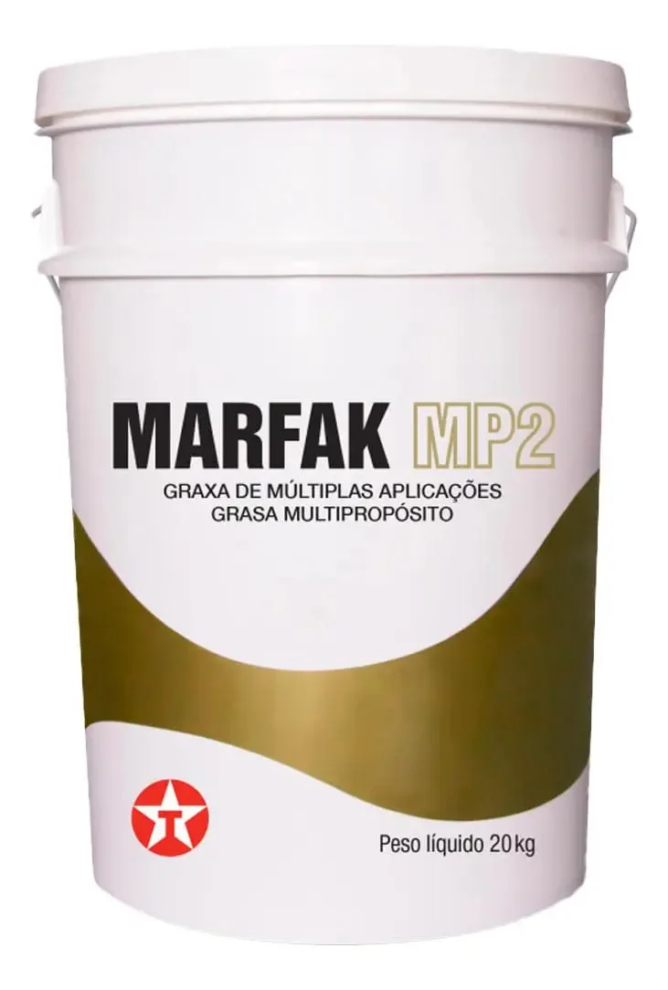 Graxa Lubrificante Lítio Marfak Mp2 Texaco 20kg 41400124