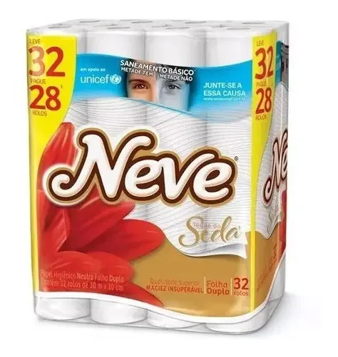 Papel Higiênico Neve Compacto Fd Lv32 Pg30