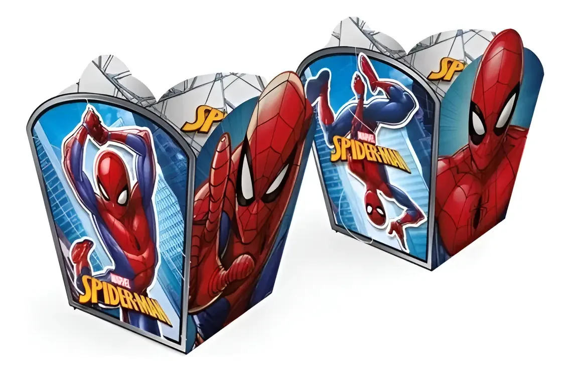Cachepot Papel Spider Man Anim 4un Regin