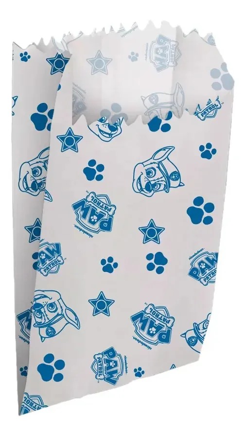 Saco De Papel Patrulha Canina Core 50 Un.