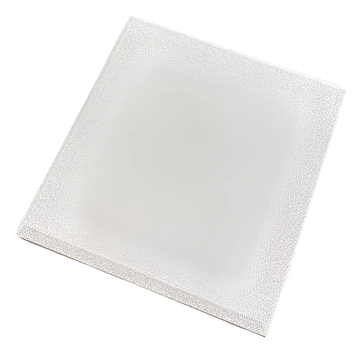 Espuma Acústica Lisa 2cm Colorida 45 Placas Branco