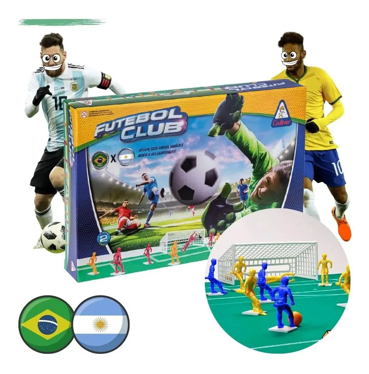 Jogo Futebol Club Brasil X Argentina 1902 - Gulliver