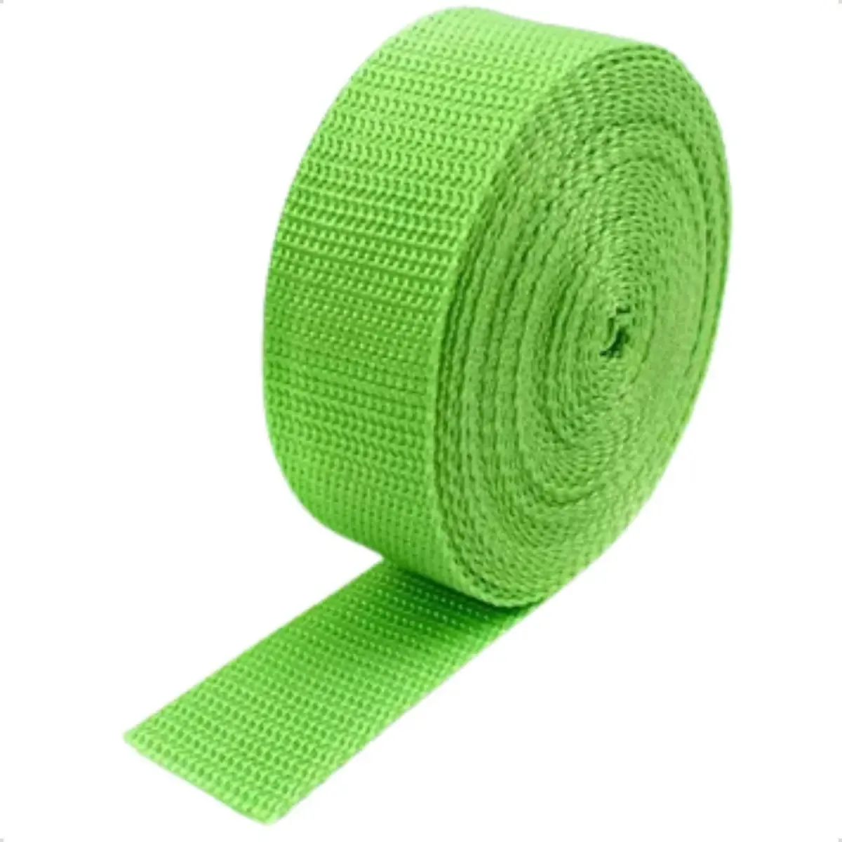 Cadarço Verde 20m Polipropileno 25mm para Alças Mochilas e Bolsas