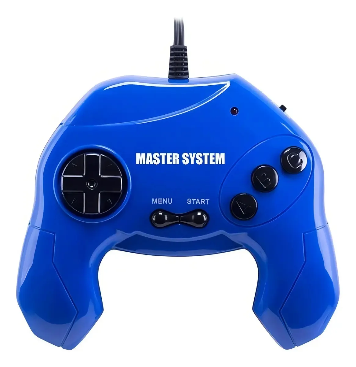 Tectoy Sega Master System Plug & Play Azul 40 Jogos Com Fio