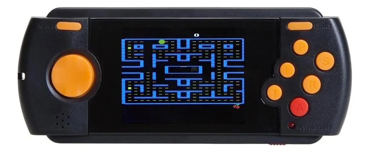 Console Portátil Tectoy Atari Flashback 70 Jogos Tela 2.8" Preto