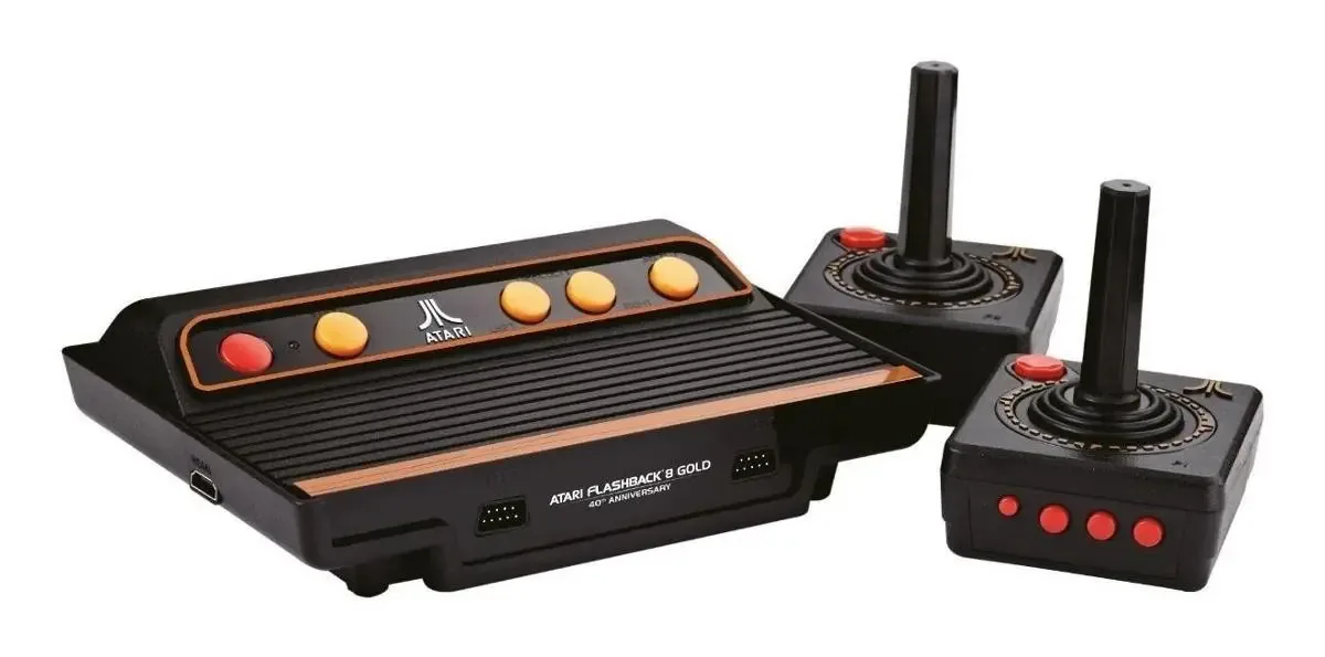 Console Tectoy Atari Flashback 9 Gold Standard cor preto