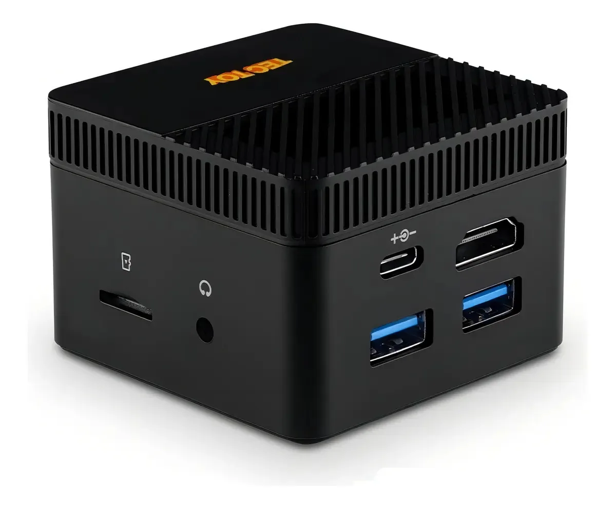 Mini Pc Pense Bem - Cpu Intel Celeron Win10 4gb 128gb Ssd