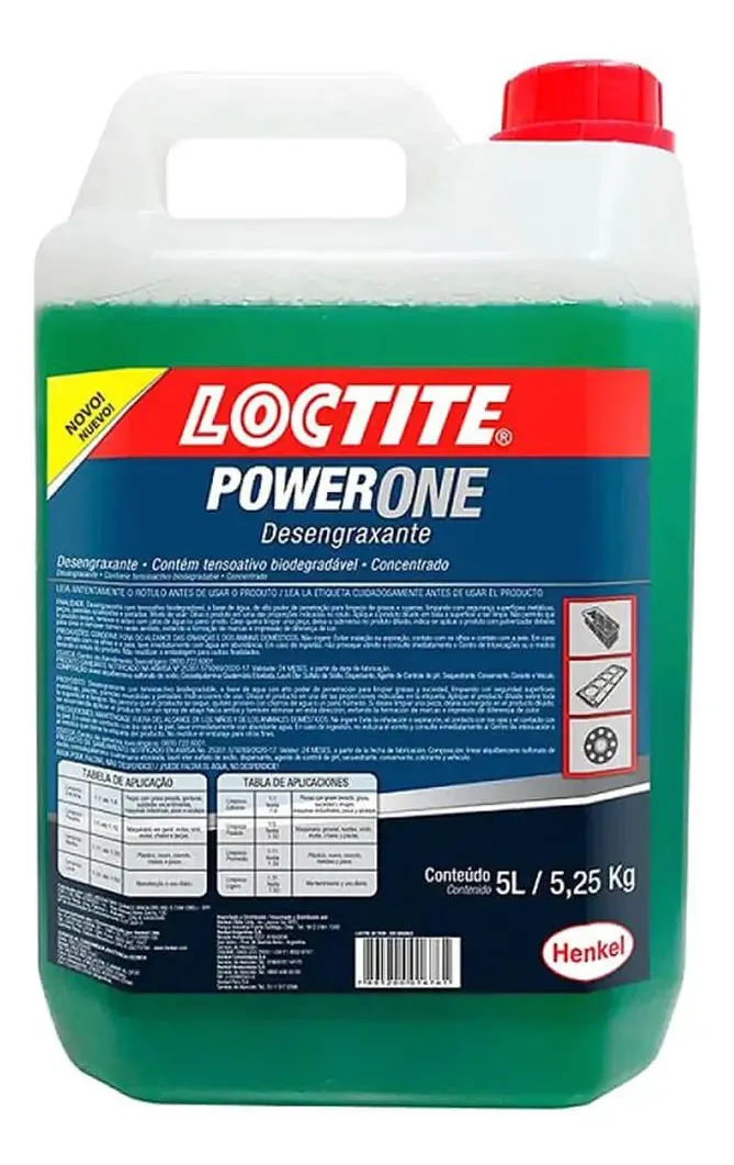 Desengraxante Loctite 5 L para Carro e Caminhonete