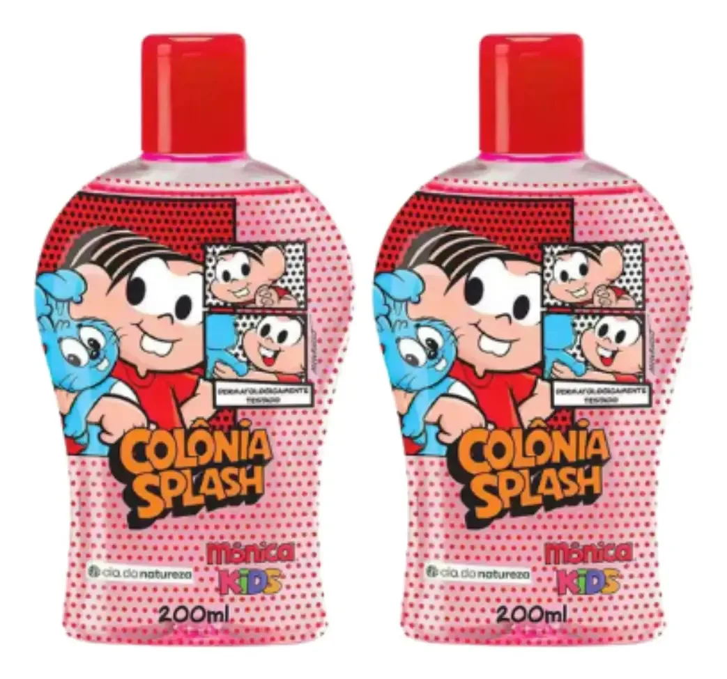 Combo Colônia Splash Mônica 200ml