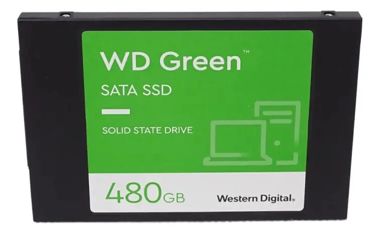 Ssd Sata Western Digital 480 Gb 545-520 Mb/s 3 2,5 Ssd Wd Preto
