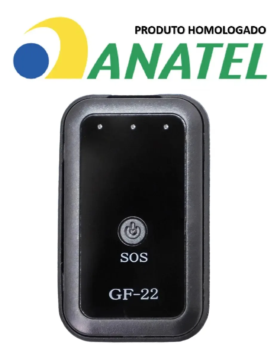 Rastreador GPS Tkstar GF22 Portátil com Escuta Homologado Anatel