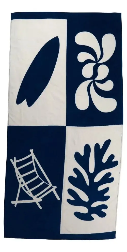 Toalha De Praia Beach 75x150cm - A\casa
