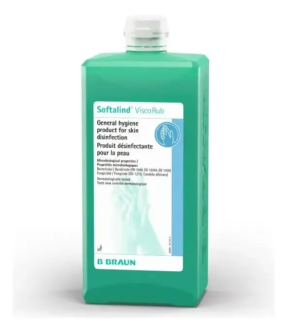 Softalind Viscorub E 1000ml Bbraun Álcool Gel Antisséptico