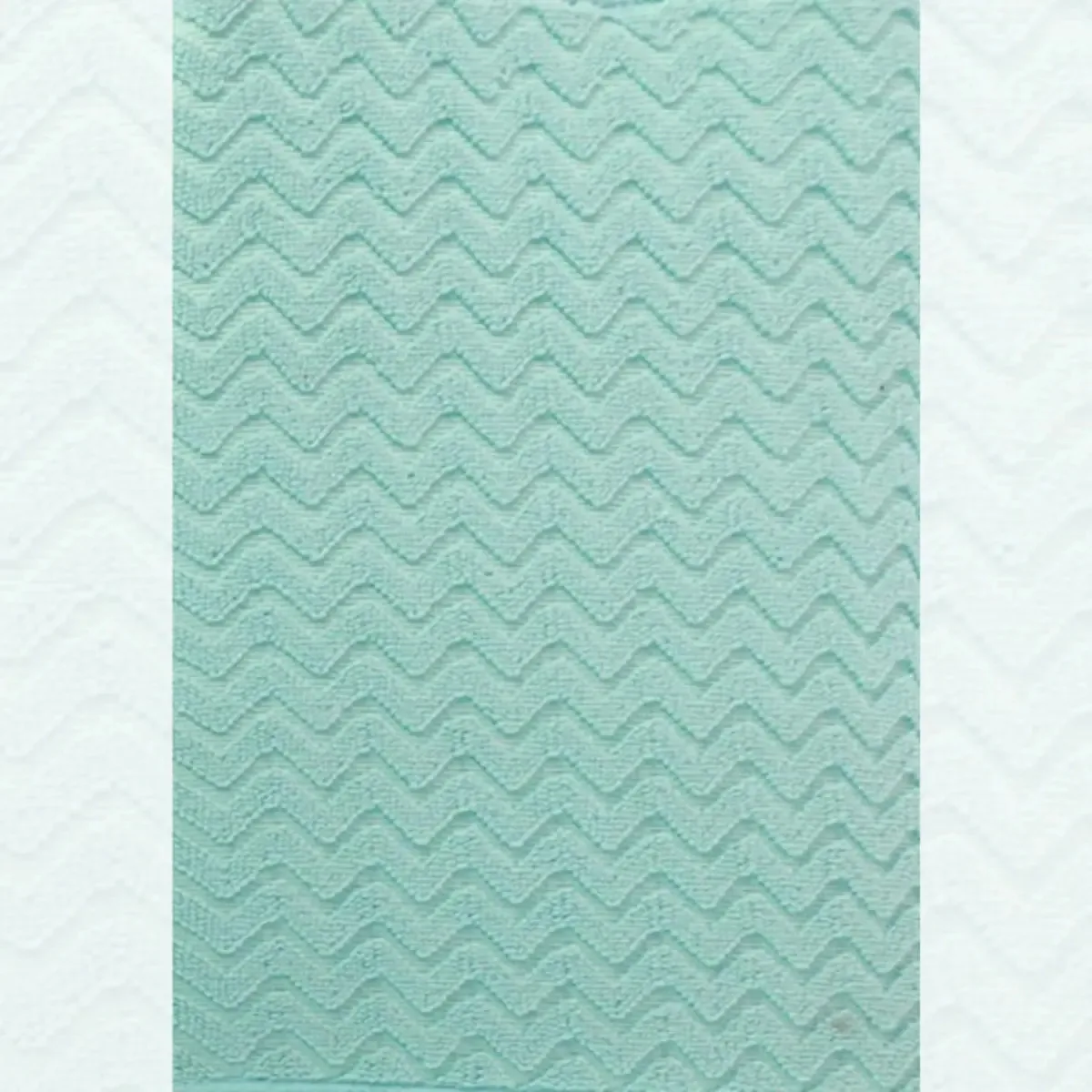 Tapete Escorredor De Louça 38x50cm Mundiart Cor Verde-água