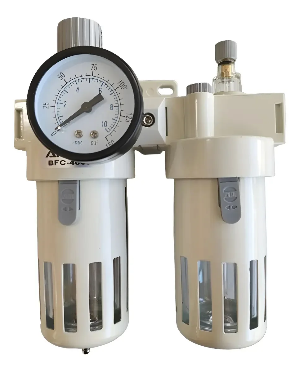 Lubrifil Filtro Regulador De Pressão Lubrificador Rosca 1/2