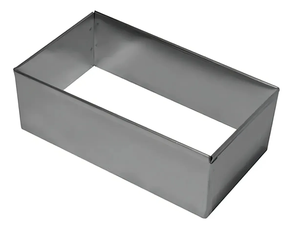 Cortador Aro Retângulo 7x3,5x4cm - 1un - Rr Cortadores