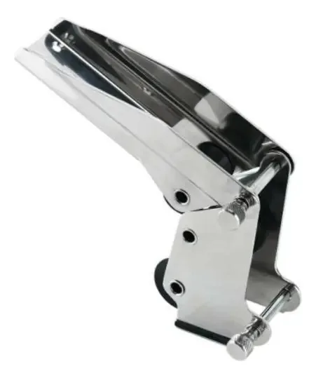 Lançador De Ancora Articulado Inox 327mm Lancha