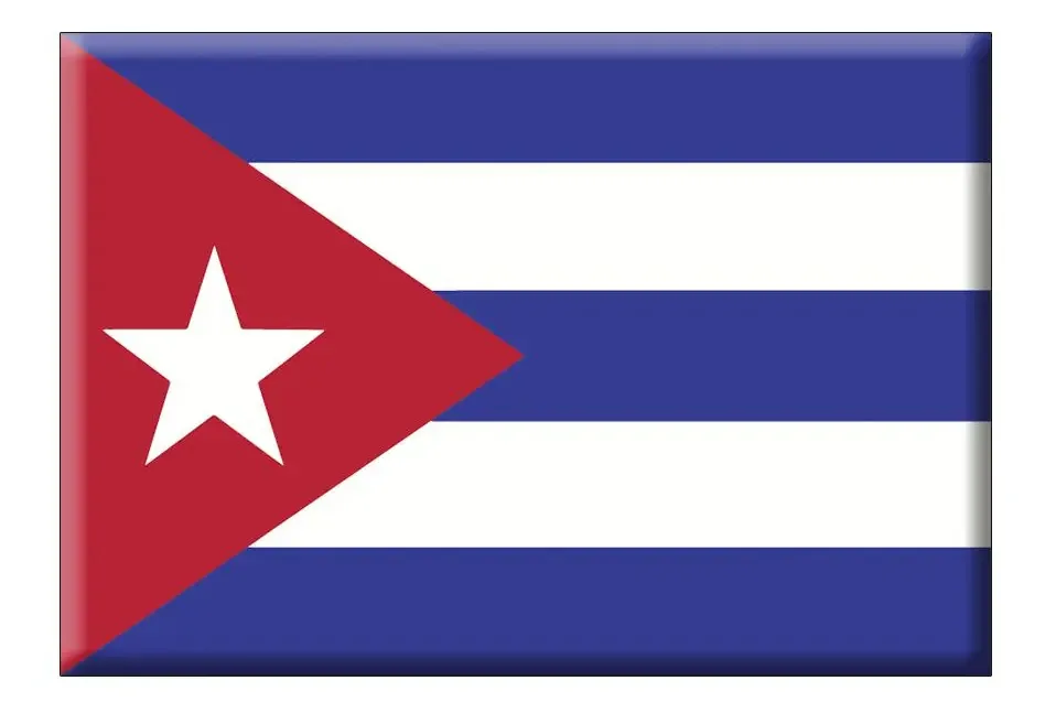 Ímã Da Bandeira De Cuba