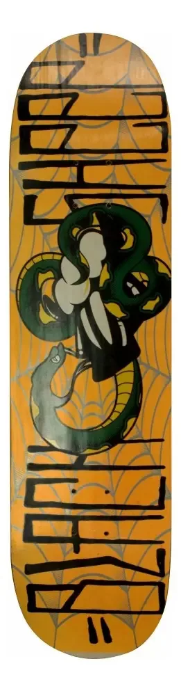 Skateboards Shape Black Sheep Snake 8.0 Com Lixa