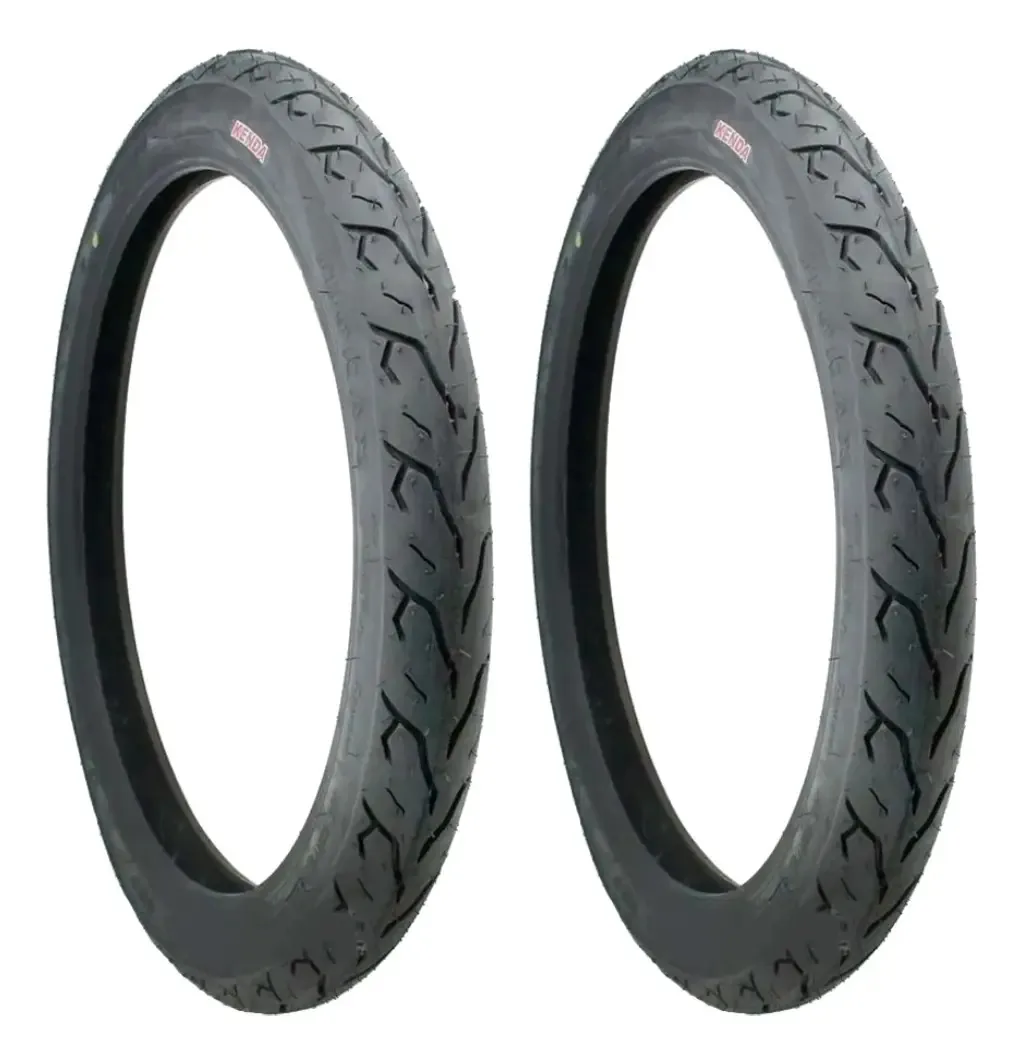 2 Pneus Kenda Thorax 80/100-18 (mandrakinho) Uso C/ Camara