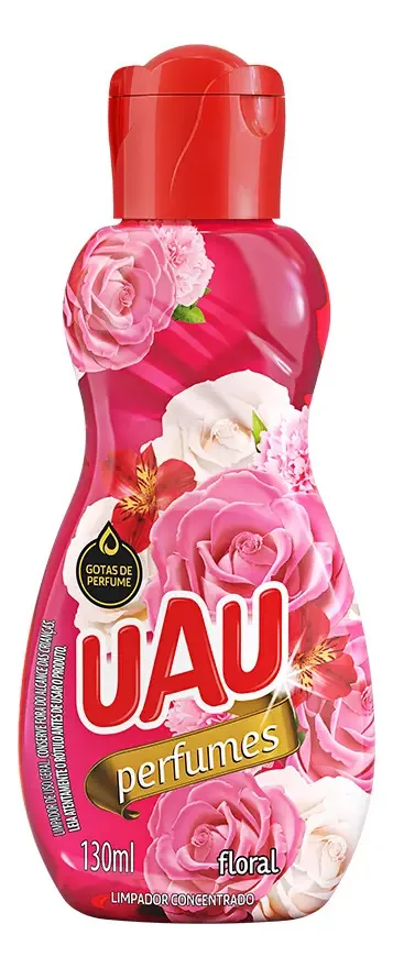 Limpador Perfumado Uau Concentrado Floral com 130 ml