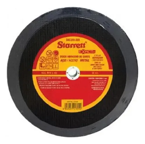 Disco Corte Starrett Ferro 7. Dac180 34x