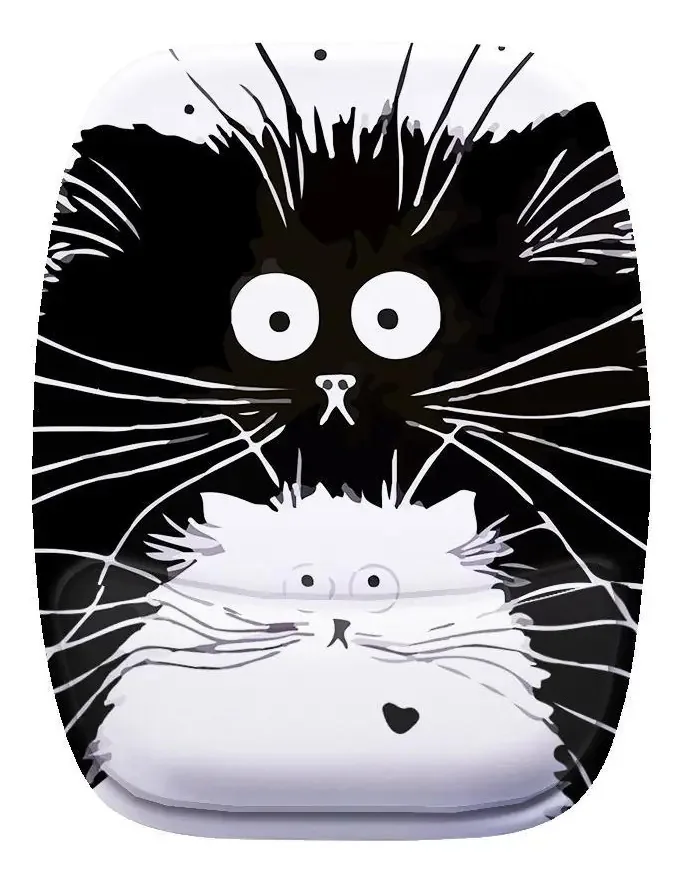Mouse Pad Ergonomico Gatinhos Assustados