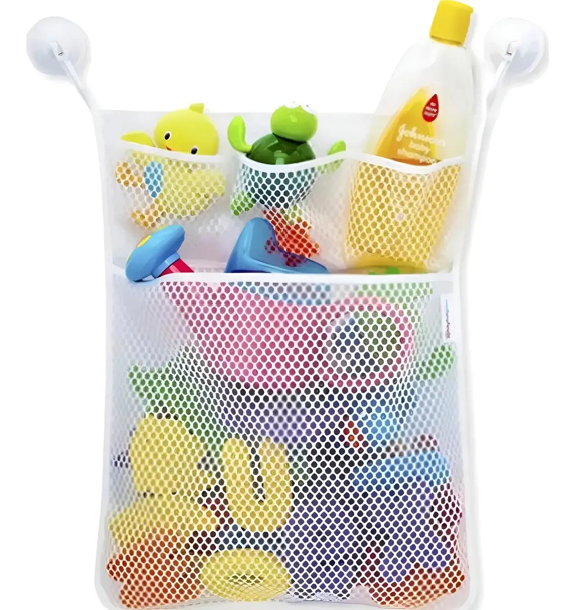 Organizador Saco De Brinquedos Banheiro - Banho Do Bebê