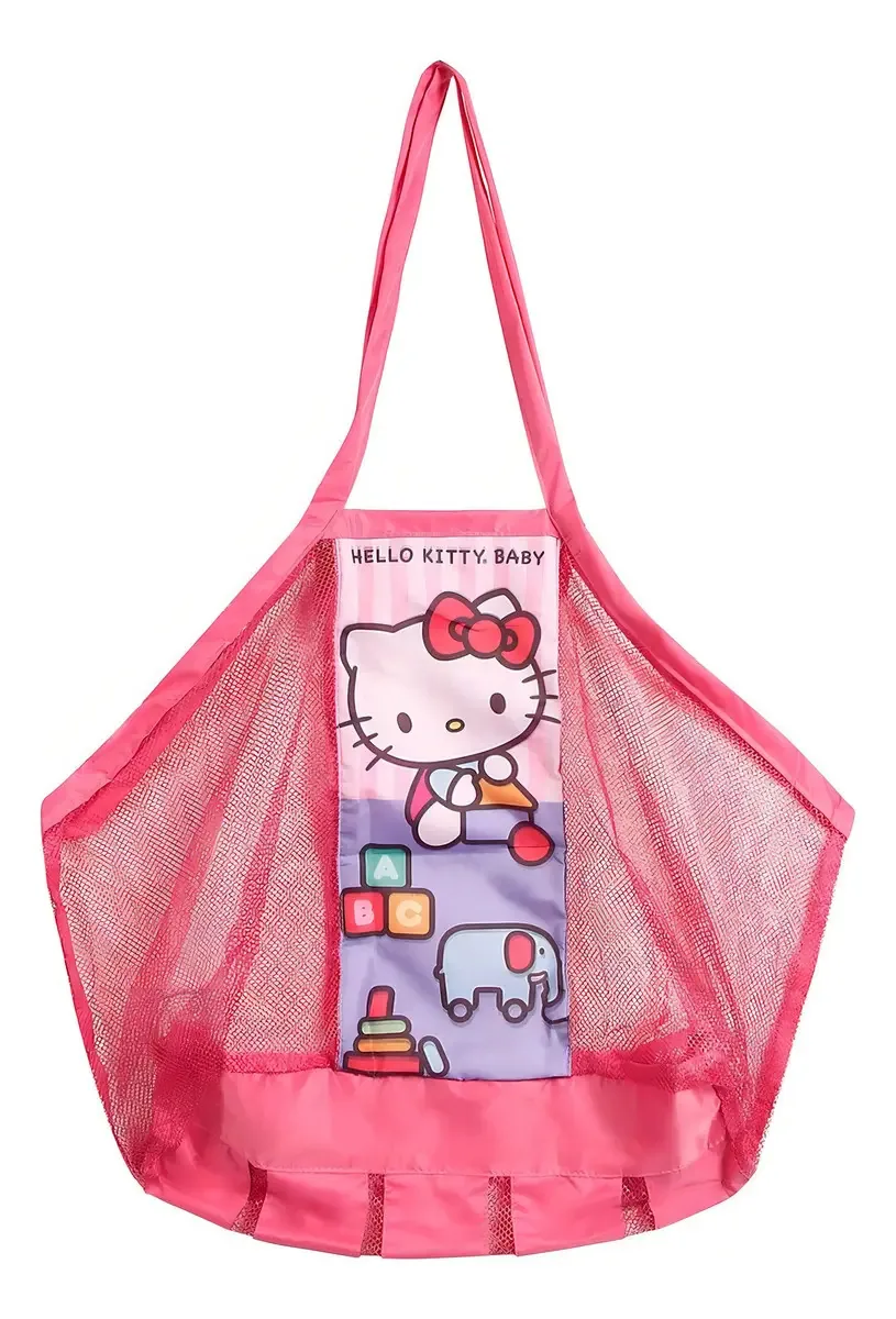 Sacola Multiuso para Brinquedos Ideal Para Praia Hello Kitty BabyGo