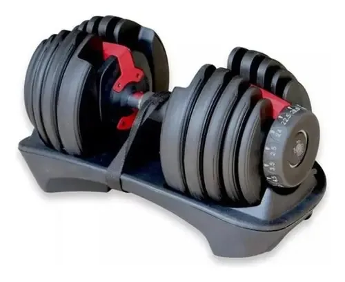 Par 2 Halteres Ajustáveis 24kg Dumbbells Musculação Fitness