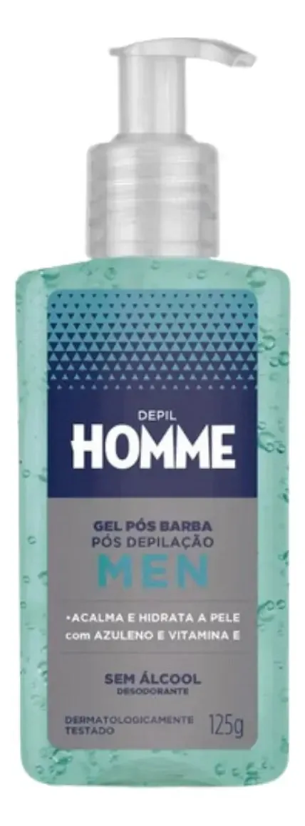 Gel Pós Barba E Pós-depilação Masculino 125g - Depil Homme