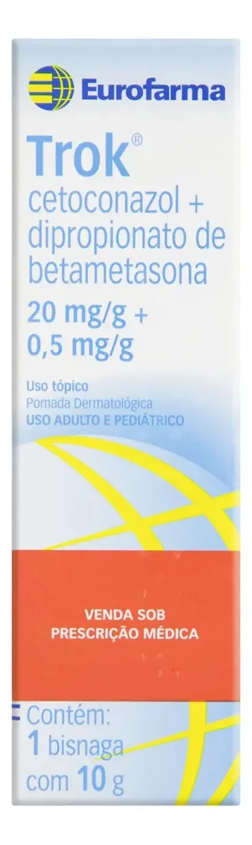 Trok Pomada Eurofarma Caixa 10g