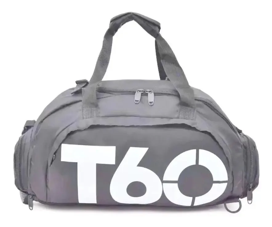 Bolsa Mala T60 Feminina E Masculina Academia Bagagem Viagem Cor Cinza