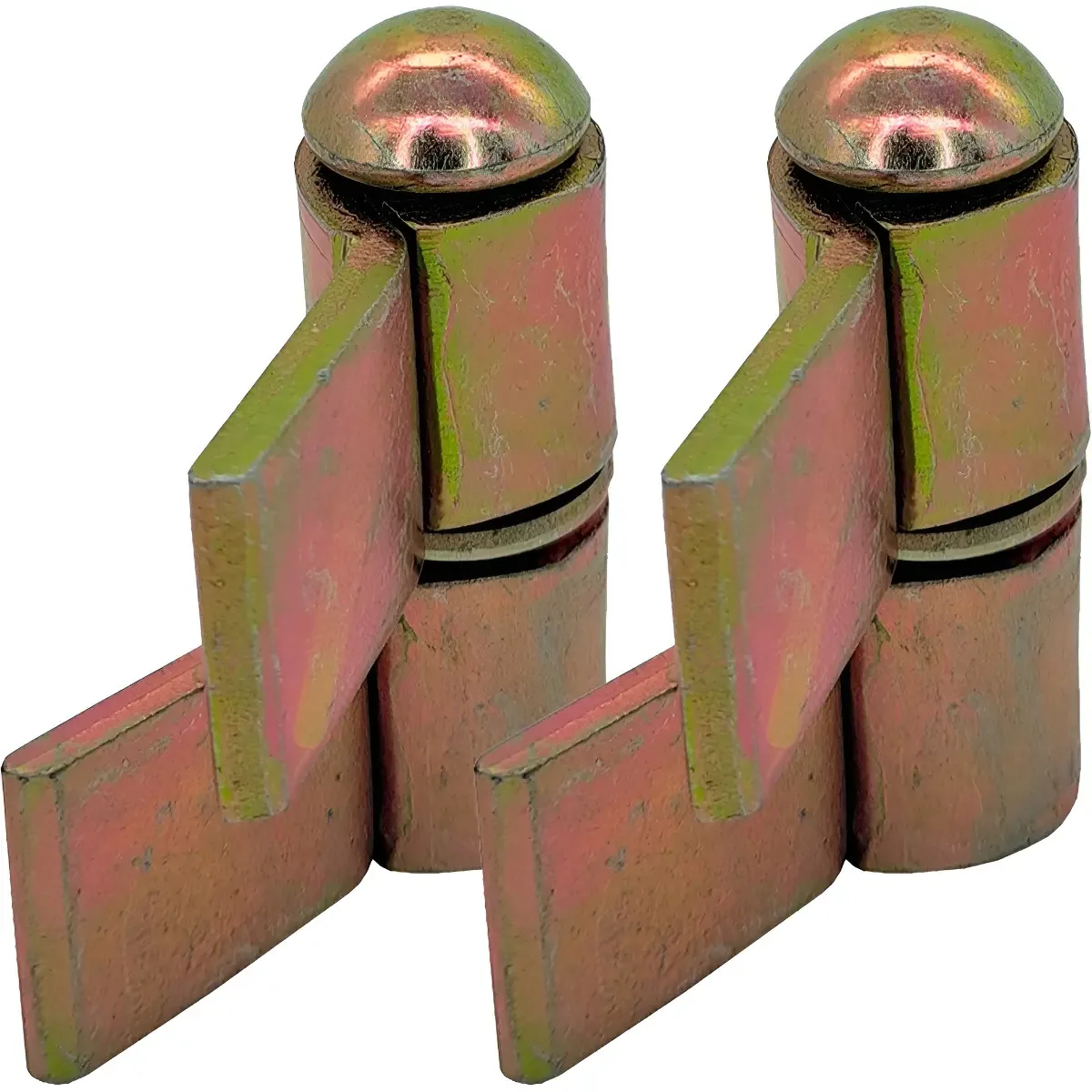 Dobradiça Gonzo Com Aba Silvana 1.1/4" para Portas e Janelas - Kit Com 2 Peças