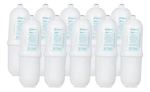 Kit 10 Refil Vela Filtro Purificador Água Bebedouro Soft
