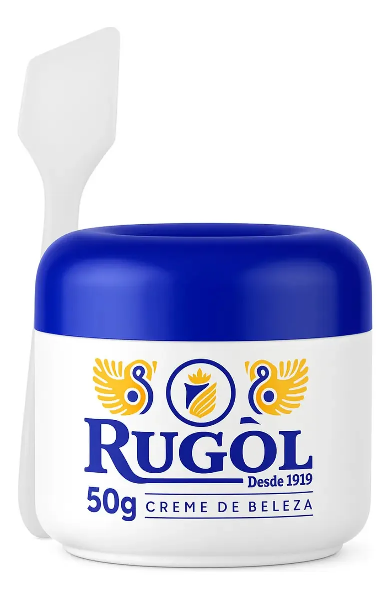 Creme Facial Rugól Com Espátula 50g - Cuidado Diário