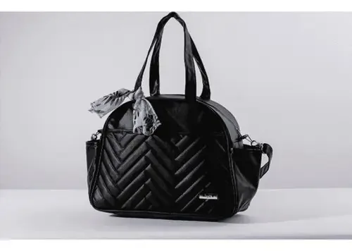Bolsa Maternidade Munique G Preto Hug