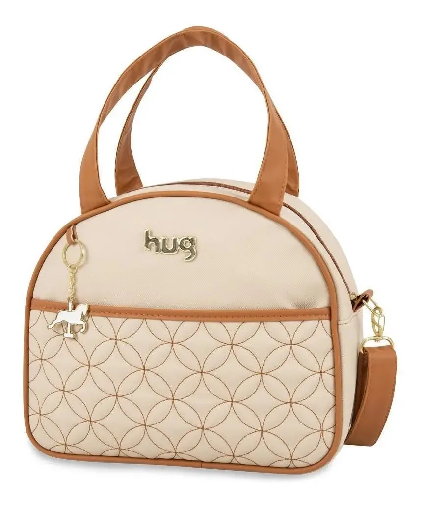Bolsa Maternidade Charme M Hug Bege B8702