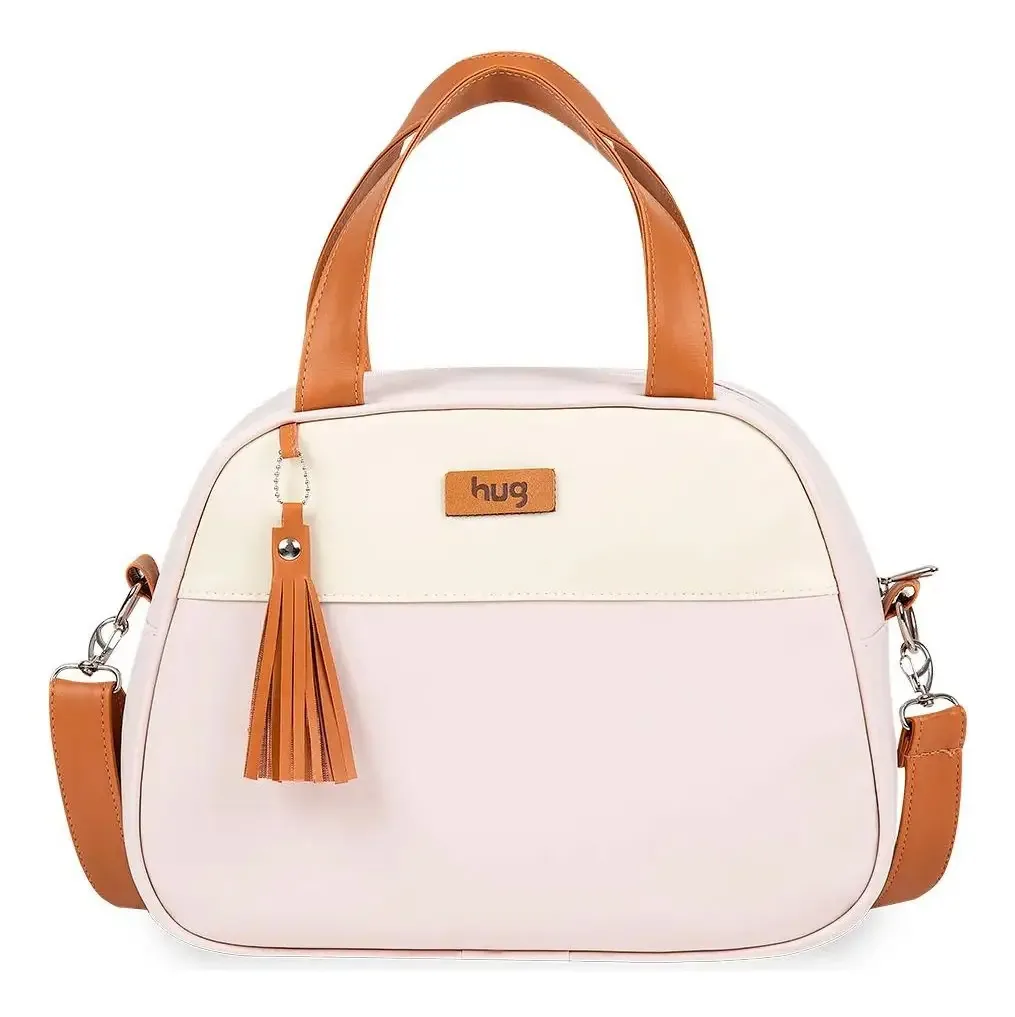 Bolsa De Maternidade Hug Média Boston Rosa