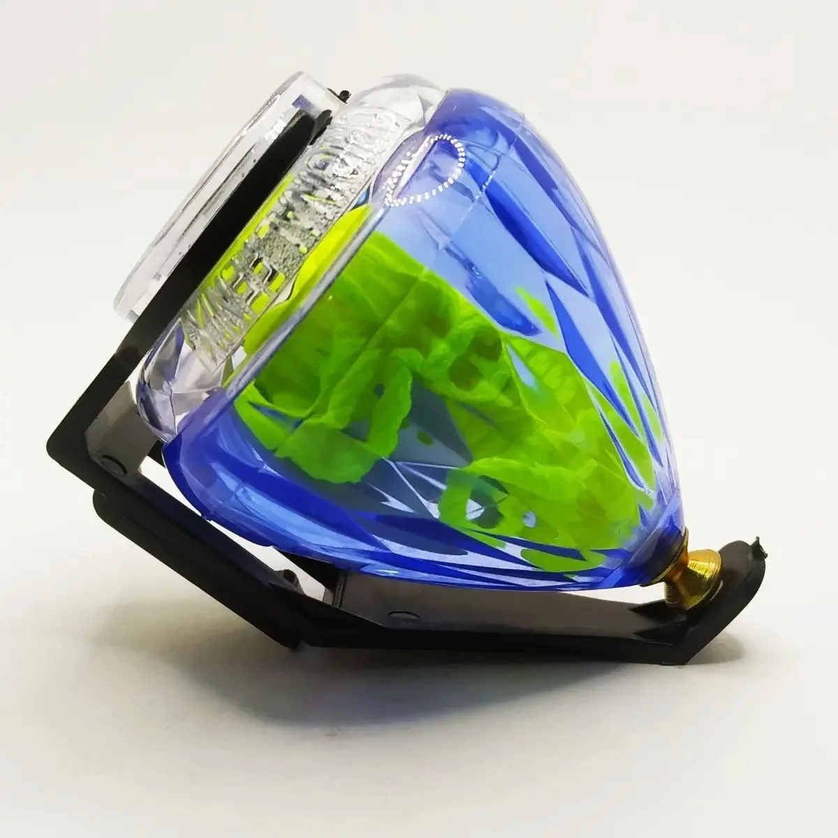 Pião Fênix Freestyle Profissional Diamante Malabares Manobra Cor Azul